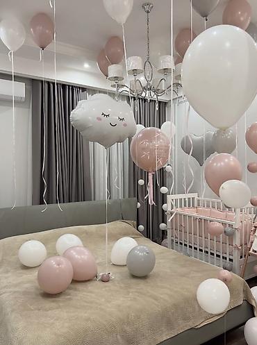 Организация мероприятий: Наборы шаров для оформления детских праздников и выписок из роддома в — 4