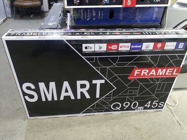 плазменный телевизор цена: Телевизорлор 45 дюйм Smart tv android 13 оптом и в розницу хорошего