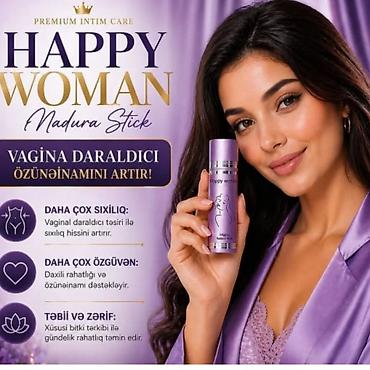 Happy Woman Nadura Stick – Premium Intim Care Məhsulun təyinatı: -