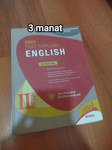 Testlər: DİM (Dövlət İmtahan Mərkəzi) İngilis dili vəsaitləri - 2023 Test — 2
