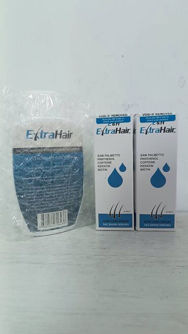 extra hair haqqinda: EXTRA HAİR Yeni qutusu açılmamış orjinal 2 extra hair serum və