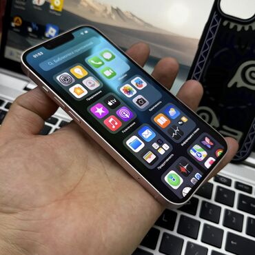 Apple iPhone: IPhone 13, Б/у, 128 ГБ, Розовый, Защитное стекло, Чехол, 90 % at lalafo.kg — 13 Apple iPhone: IPhone 13, Б/у, 128 ГБ, Розовый, Защитное стекло, Чехол, 90 % — 13