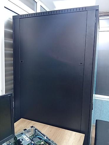 Торговое оборудование: Серверный шкаф 42U, напольный, 19". размеры :800×1000мм. Цвет:черный — 2