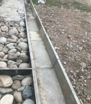 лоток водоотводный: Установим жби латок, бордюры, арычные,азбестовые,пластиковые