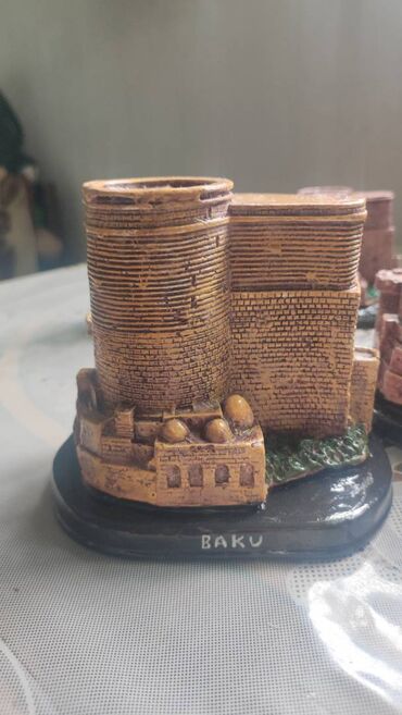 Fiqurlar: Fiqur, Gips, rəng - Qəhvəyi — 8