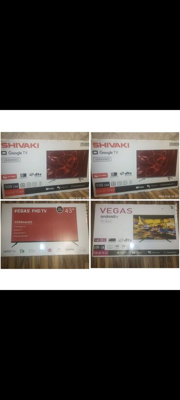 lg ld340 lcd tv: 4 eded 109ekran yeni upakovkada Smart tv.qiymet biri 350 man.obyekt