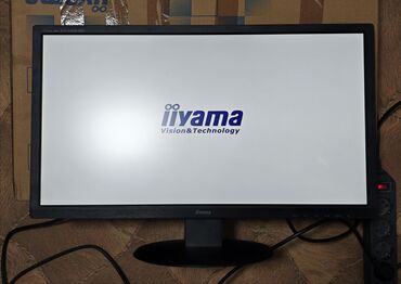 мониторы для компьютера: Монитор, Iiyama, Б/у, LED, 23" - 24"