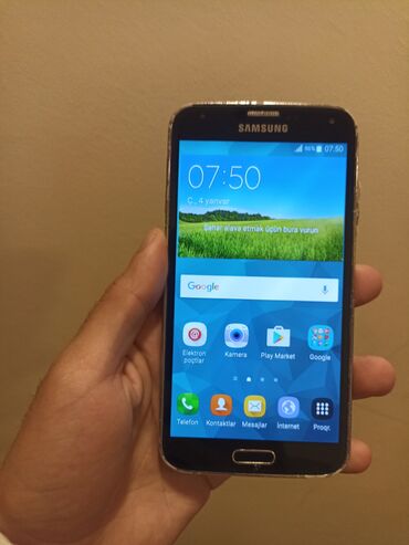 samsung l320: Samsung Galaxy S5 Duos, 16 GB, rəng - Qara, Sensor, Barmaq izi, İki sim kartlı