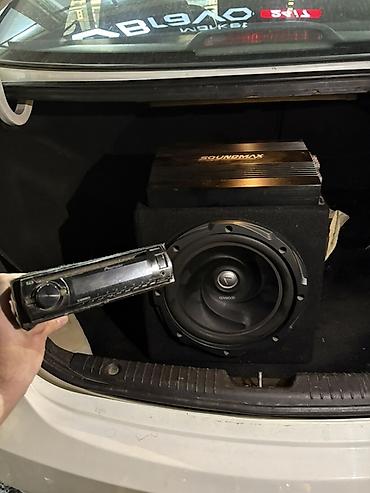 max kalonka dinamik: Avtomobil audio dəsti - Subwoofer: Kenwood 1000rms markalı bas — 2