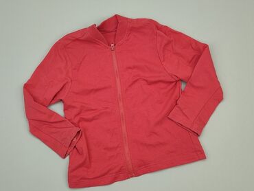 różowy sweterek: Bluza, 10 lat, 134-140 cm, stan - Dobry