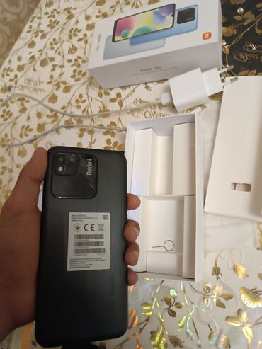 redmi telfonları: Xiaomi Redmi 10A, 4 GB, цвет - Серый, 
 Отпечаток пальца