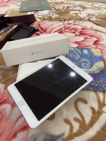 айпат м2: Планшет, Apple, эс тутум 64 ГБ, 7" - 8", Wi-Fi, Классикалык түсү - Күмүш