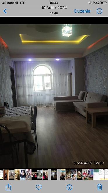 yeni əmlak az: 3 otaqlı mənzil – geniş zal və müasir tavan işıqları - Plan: 3 otaq — 4
