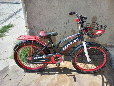 велосипед красный: Состояние хорошее, покупали за 6500, детям до 10 лет)
