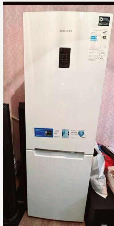samsun a7: Б/у 2 двери Samsung Холодильник Продажа, цвет - Белый, С колесиками