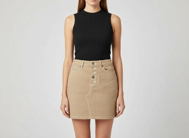 spódnice plus size allegro: H&M, Спідниця жіноча, розмір XS