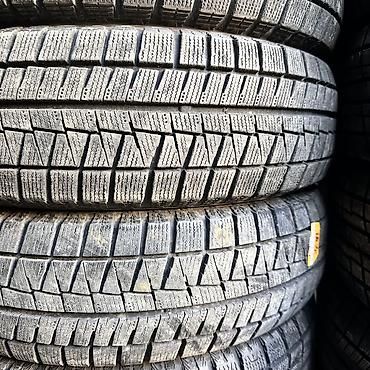 byd е2: Шины 185 / 65 / R 15, Зима, Б/у, Комплект, Легковые, Япония, Bridgestone — 3