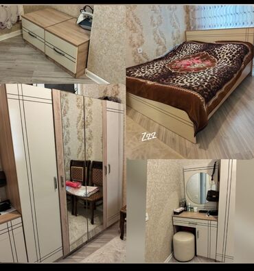 Yataq otağı dəstləri: *450₼ YATAQ mebeli :-TƏCİLİ SATILIR*‼️ Yaxşı vəziyyətdədir
