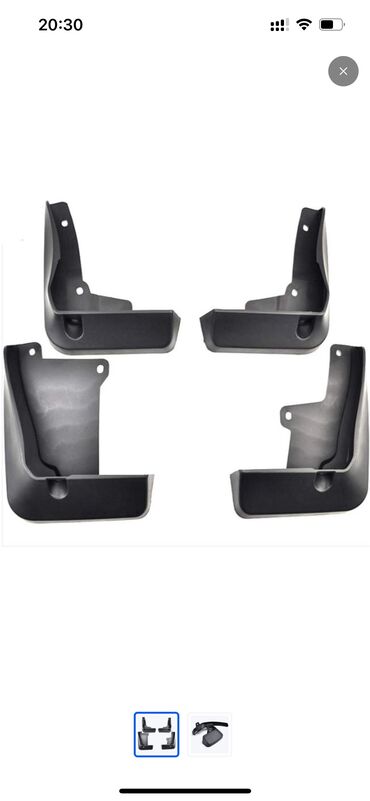 Аксессуары для авто: Комплект передние и задние от фирмы STRK, Эффективно защищают днище
