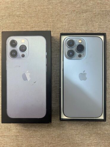 телефон fly ds129: IPhone 13 Pro, 128 ГБ, Sierra Blue, Гарантия, Face ID, С документами