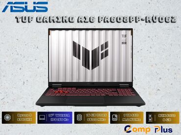 notebook modem: Новый ASUS TUF Gaming, 16 ", AMD Ryzen 9, 1 ТБ