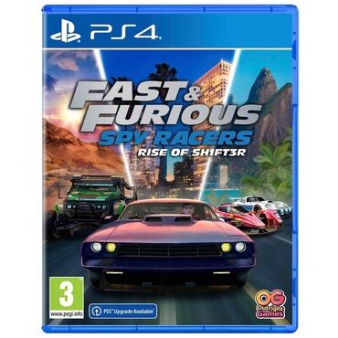 PS4 (Sony Playstation 4): Ps4 fast furious spy racer