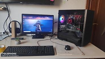 Masaüstü kompüterlər və iş stansiyaları: Gaming/ofis stolüstü kompüter – şüşə yan panel və RGB soyutma Texniki — 9