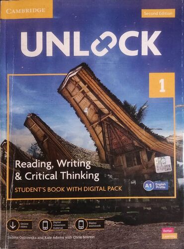 9 sinif ingilis dili kitabi: Unlock - Reading, Writing & Critical Thinking - Student book -