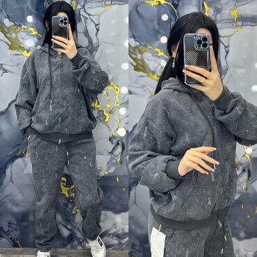 İdman dəstləri: Qadınlar üçün rahat sport dəst - 2 hissəli: kapüşonlu fermuarlı — 6