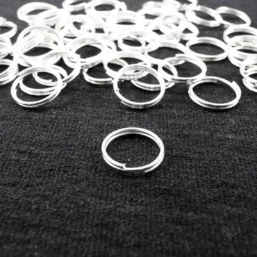 колечки серебро: Соединительные колечки для рукоделия и создания бижутерии 3 мм (200