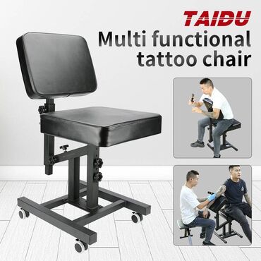 Medicinski nameštaj: Multifunkcionalna stolica za tetoviranje - Profesionalna stolica — 10