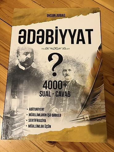 Книги и журналы: Ədəbiyyat – 4000+ Sual-Cavab kitabı (müəllif: Əhsən Abbas) - Mövzu — 1