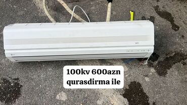 оконный кондиционер: Kondisioner LG, İşlənmiş, 85-90 kv. m, Split sistem, Kredit yoxdur, Pulsuz quraşdırılma