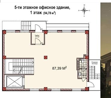 здания ош: Здание, Действующий 700 м² — 3