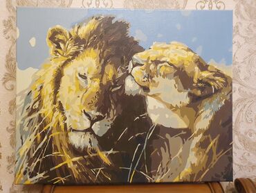 Şəkillər, tablolar: Kətan uzərində cəkilibəl ısiakril boya, 50/40 Холст, акриловые — 16