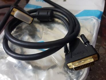 шнуры dvi: Кабель DTECH DT-D003, DVI to DVI 2метра. Качественный кабель с