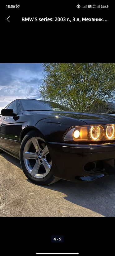 BMW: BMW 5 series: 2003 г., 3 л, Механика, Бензин, Седан