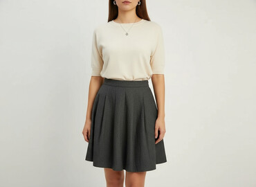 massimo dutti plisowane spódnice: Women`s skirt, size S