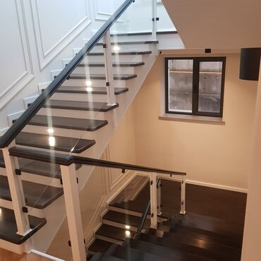 Обшивка лестниц: Изготовление лестниц на заказ город Ош — 14