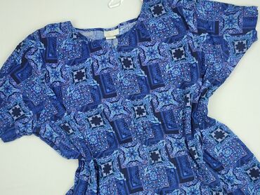 bluzki z lnu na lato: Janina, Women's blouse, size 8XL (EU 56)