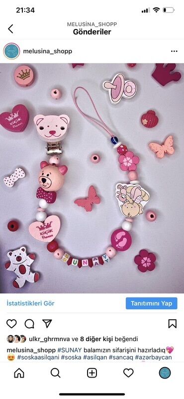 Broşlar: Uşaq sancaq aksesuarı – fərdiləşdirilə bilən bəzəkli təhlükəsizlik — 11