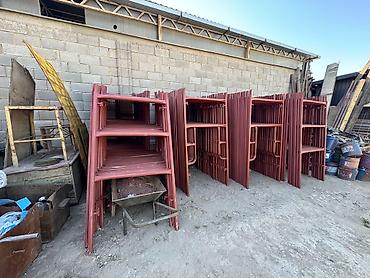 Строительные леса, стойки: Продаю строительные леса Принимаем на бартер машина Наш адрес Баят — 3