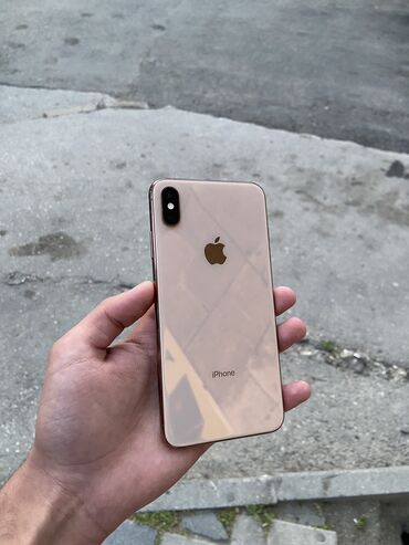 xş: IPhone Xs Max, 64 GB, Matte Gold, Face ID, Zəmanət