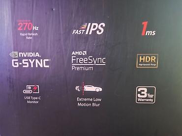 Monitorlar: ASUS ROG Strix XG249CM az istifadə olunmuş oyun monitoru - Ekran: 24 — 3