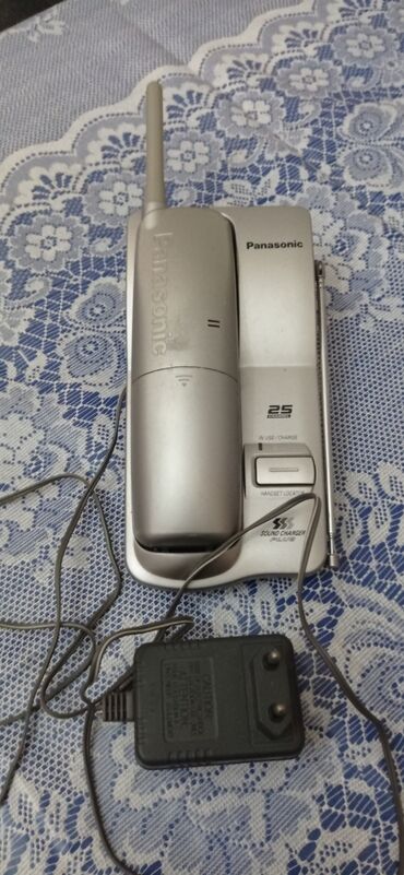 işlemiş telefonlar: Stasionar telefon Panasonic, Simli, Ünvandan götürmə