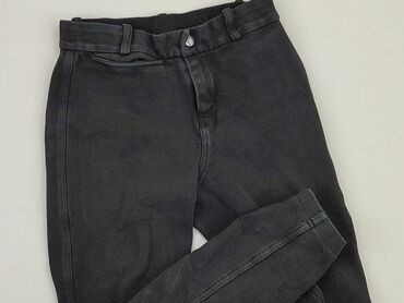 bluzki z łączonych materiałów: Material trousers, S (EU 36), condition - Good