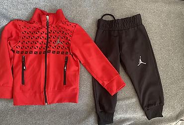 мектеп кийими: Детский спортивный костюм Jordan (двойка) - Комплект: куртка на — 1
