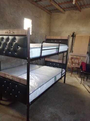 Sifarişlə çarpayılar: İkinəfərlik, Bazasız, Ödənişli matras, Siyirməsiz, Rusiya, Metal — 29