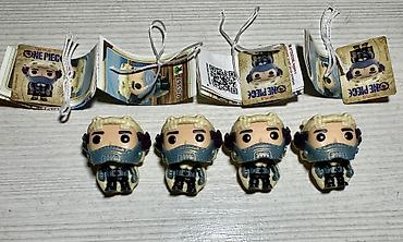 ван пис киндер джой: One piece коллекционные игрушки брелки от нетфликс Funko все игрушки — 1