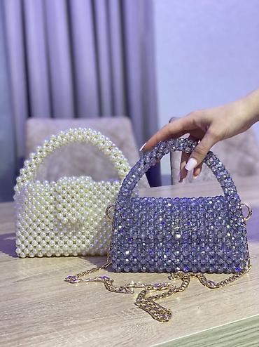 toy sumkalari: Bəzəkli əl çantaları – əl işidir - Material: yüksək keyfiyyətli — 1